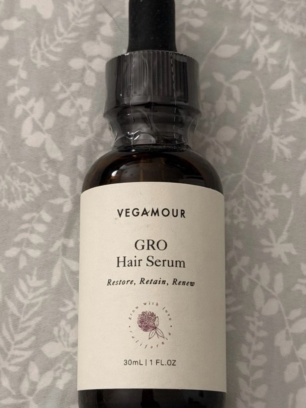 Vegamour GRO Hair Serum — White Bottle